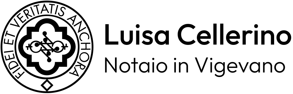 Notaio Luisa Cellerino - logo nero.